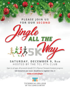 JINGLE ALL THE WAY 5K AT TCL
