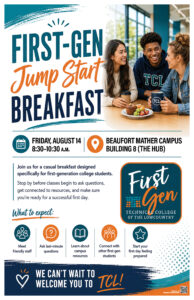 2026 First Gen Jump Start Breakfast poster