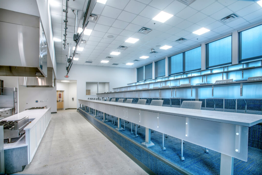 Culinary Institute of the South kitchen classroom